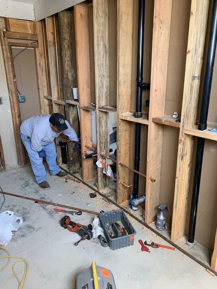 Commercial rough-in plumbing for Gas Line Repair in White Tanks